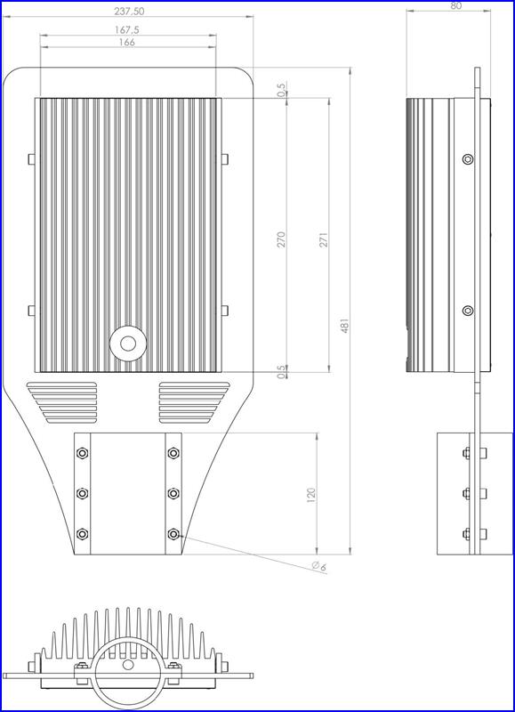 FAROLA CON LEDS IL-LCWL18W